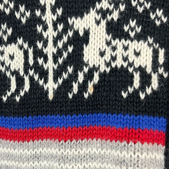 Vintage Liz Claiborne Petites Cotton Christmas Sweater Sz SP - Picture 5 of 12